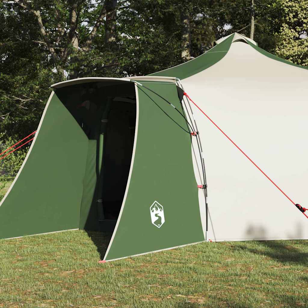 Tenda Tipi con tetto Verde e beige 492 x 492 x 275 cm Tessuto 42000987
