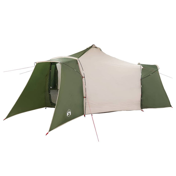 Tenda Tipi con tetto Verde e beige 492 x 492 x 275 cm Tessuto 42000987