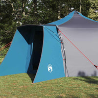 Tenda Tipi con tetto Blu e Grigio 492 x 492 x 275 cm Tessuto 42000988