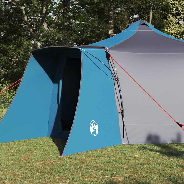 Tenda Tipi con tetto Blu e Grigio 492 x 492 x 275 cm Tessuto 42000988
