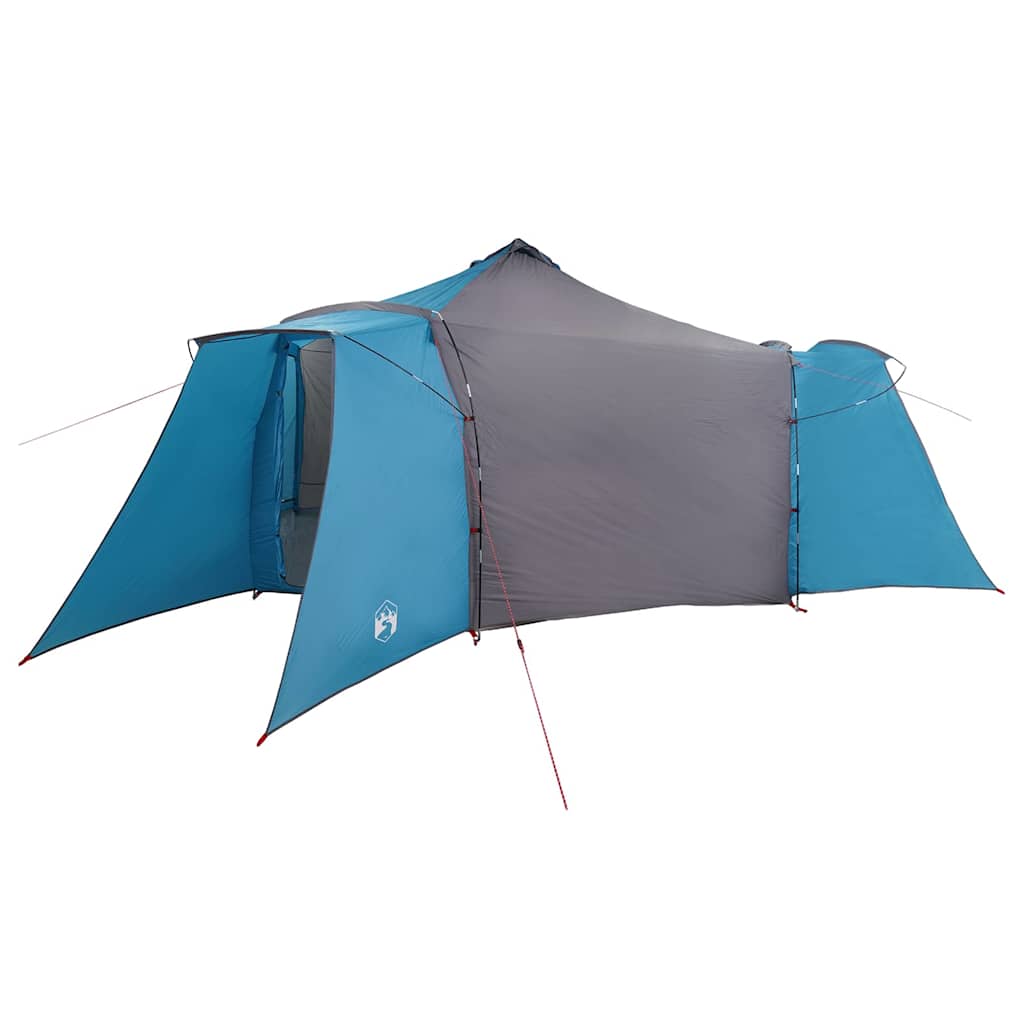 Tenda Tipi con tetto Blu e Grigio 492 x 492 x 275 cm Tessuto 42000988