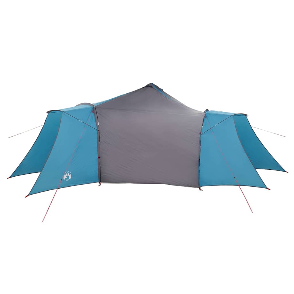 Tenda Tipi con tetto Blu e Grigio 492 x 492 x 275 cm Tessuto 42000988