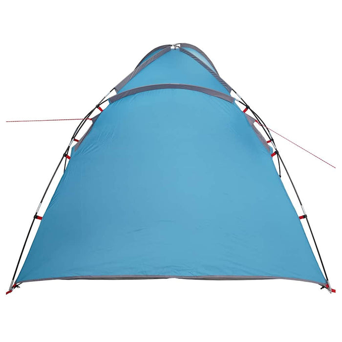 vidaXL Tenda Blu 370 x 230 x 185 cm Poliestere e fibra di vetro