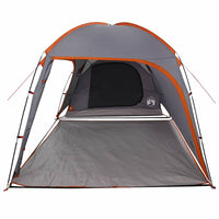 Tenda con tetto Grigio e arancione 370 x 230 x 185 cm 42000992