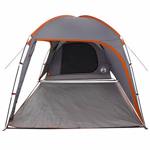 Tenda con tetto Grigio e arancione 370 x 230 x 185 cm 42000992