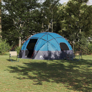 Tenda da campeggio con tetto Blu 475 x 475 x 235 cm Poliestere 42000994