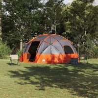 Tenda da campeggio Grigio e arancione 475 x 475 x 235 cm 42000995