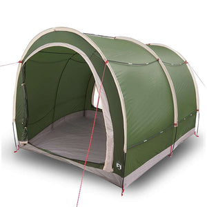 vidaXL Tenda porta biciclette con tetto Verde 256 x 222 x 182 cm