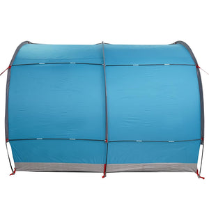 vidaXL Tenda porta biciclette con tetto Blu 256 x 222 x 182 cm