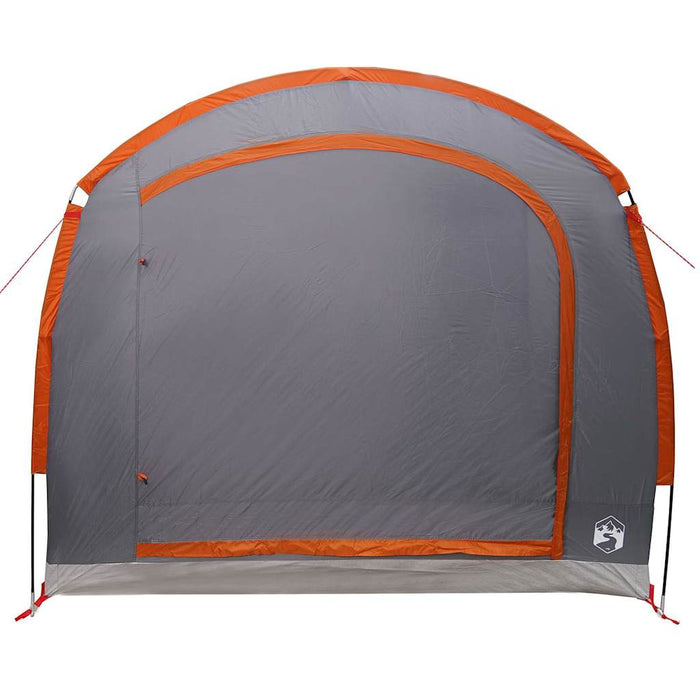 vidaXL Tenda Grigio e arancione 268 x 240 x 191 cm Poliestere