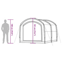 Tenda Grigio e arancione 268 x 240 x 191 cm Poliestere 42001001