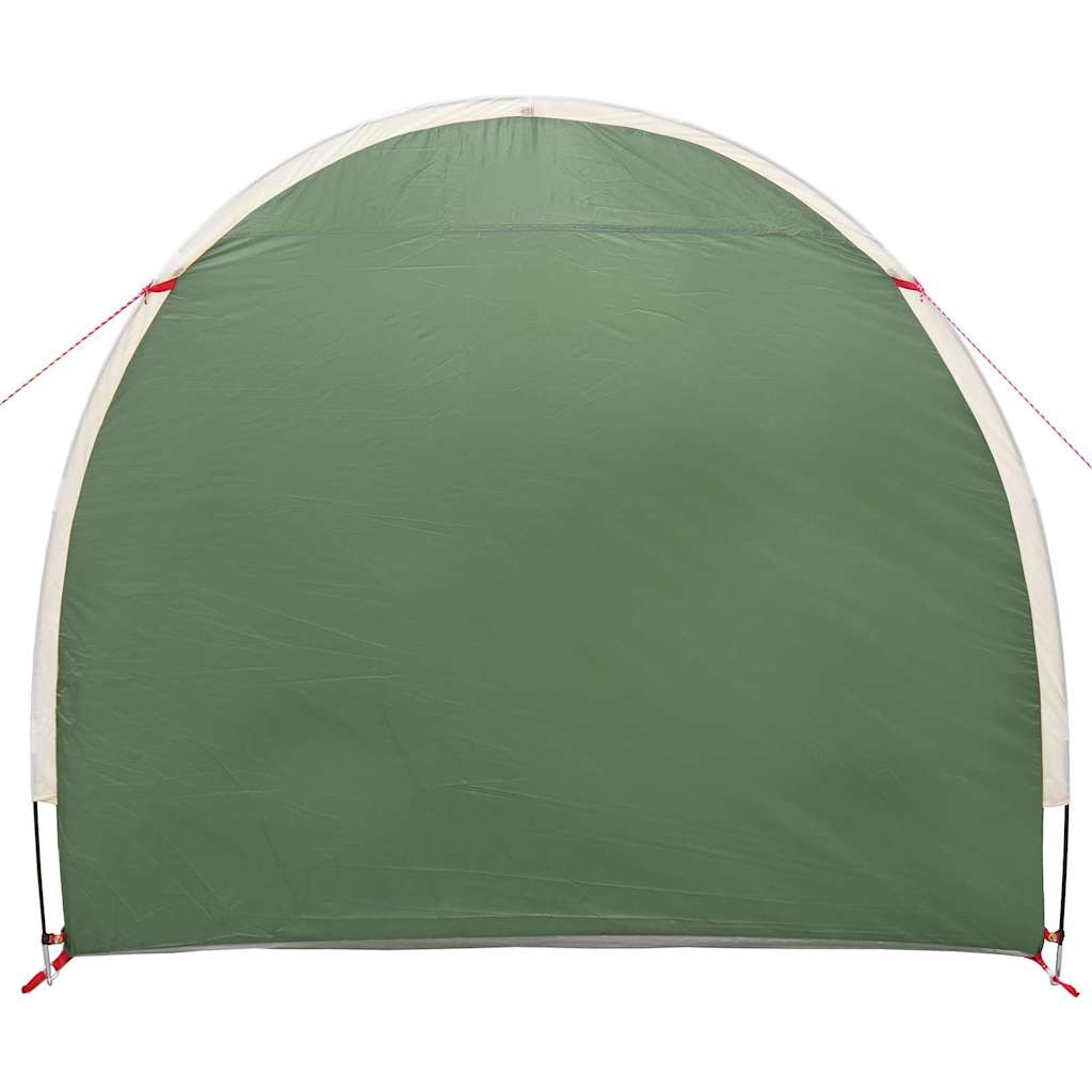 vidaXL Tenda porta biciclette con tetto Verde 210 x 90 x 174 cm