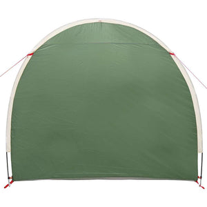 vidaXL Tenda porta biciclette con tetto Verde 210 x 90 x 174 cm