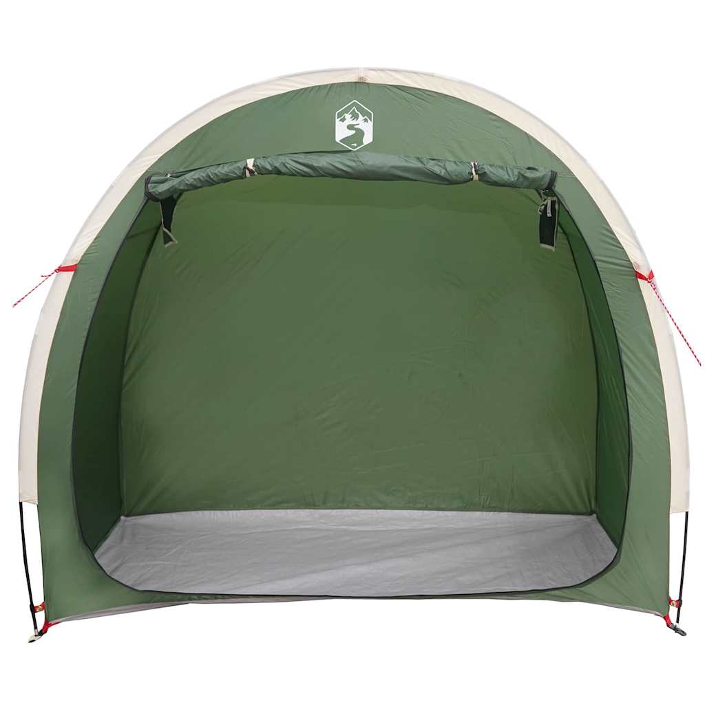 Tenda porta biciclette con tetto Verde 210 x 90 x 174 cm 42001002