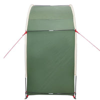 vidaXL Tenda porta biciclette con tetto Verde 210 x 90 x 174 cm