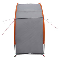 Tenda porta biciclette Grigio e arancione 210 x 90 x 174 cm 42001004