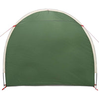 vidaXL Tenda porta biciclette con tetto Verde 218 x 156 x 180 cm
