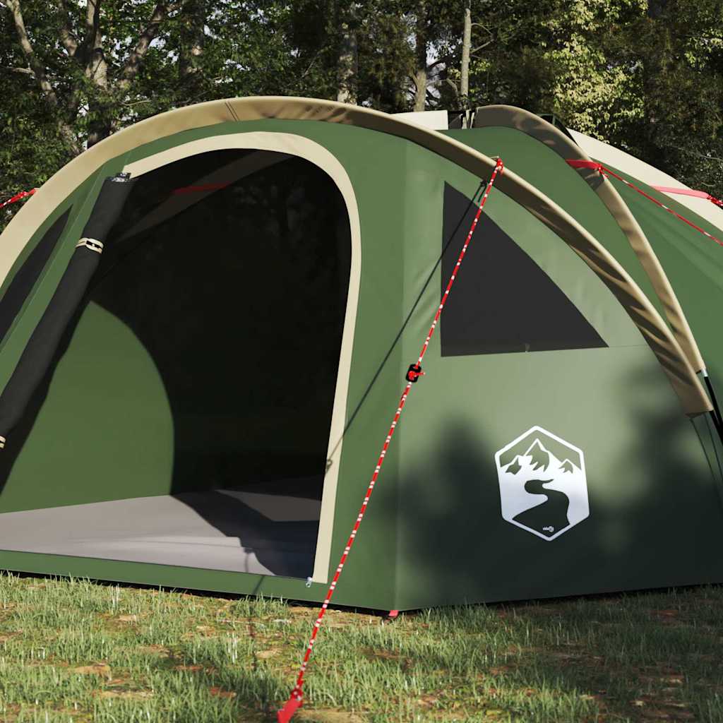 Tenda da campeggio Verde 308 x 268 x 130 cm Poliestere 42001008