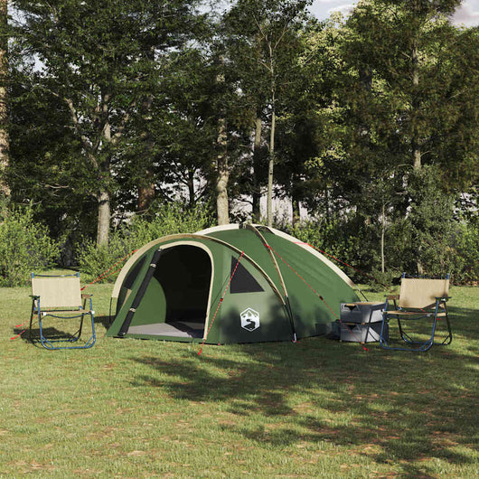 Tenda da campeggio Verde 308 x 268 x 130 cm Poliestere 42001008