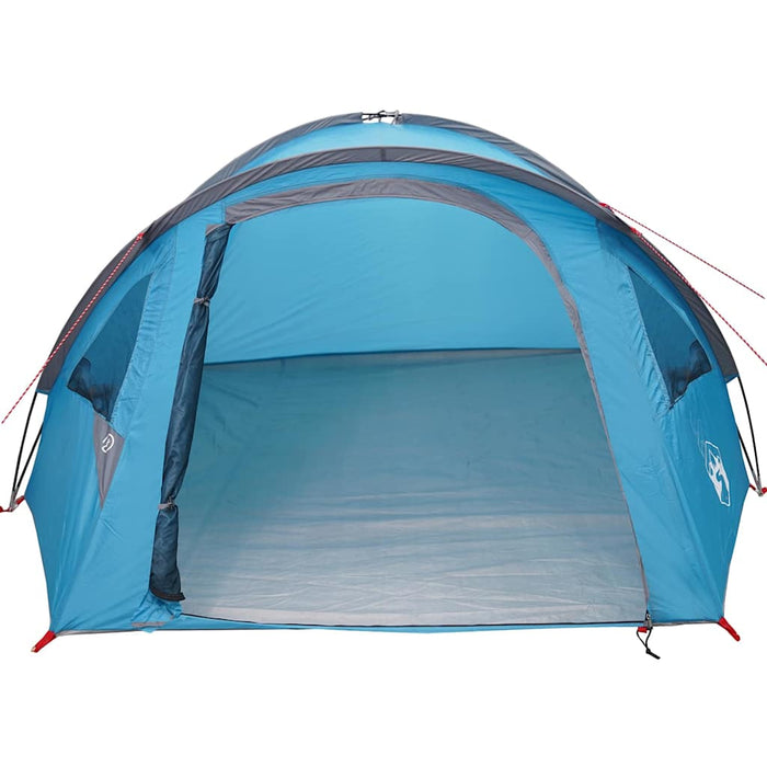 Tenda da campeggio con tetto Blu 308 x 268 x 130 cm Poliestere 42001009