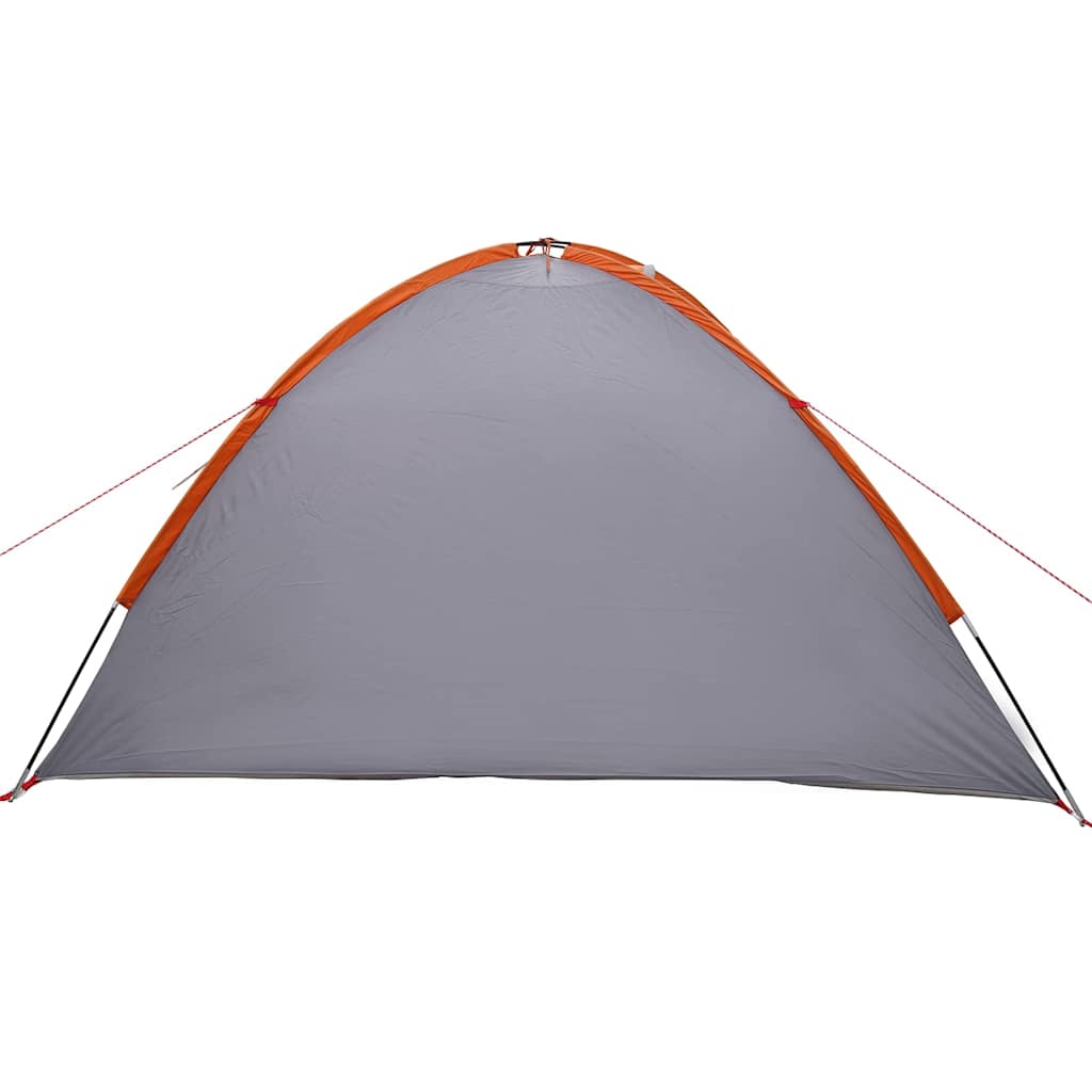 Tenda da campeggio Grigio e arancione 308 x 268 x 130 cm 42001010