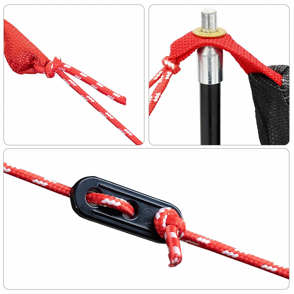 Tenda interna Nero 220 x 128 x 110 cm Rete 42001014