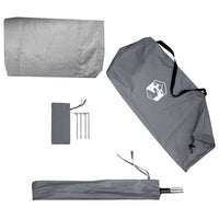 Tenda interna Nero 220 x 128 x 110 cm Rete 42001014