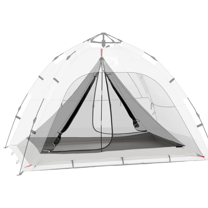 vidaXL Tenda interna Nero 240 x 160 x 133 cm Rete