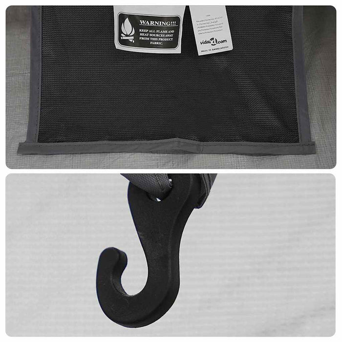 Tenda interna Nero 206 x 188 x 175 cm Rete 42001017