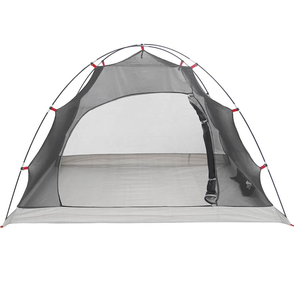 vidaXL Tenda con tetto Altro Grigio e Nero 236 x 108 x 120 cm