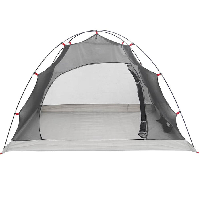 vidaXL Tenda con tetto Altro Grigio e Nero 236 x 108 x 120 cm