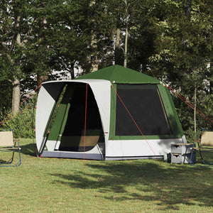 Tenda da campeggio Verde 420 x 420 x 227 cm Poliestere 42001026