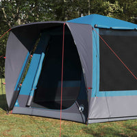 Tenda da campeggio Blu 420 x 420 x 227 cm Poliestere 42001027