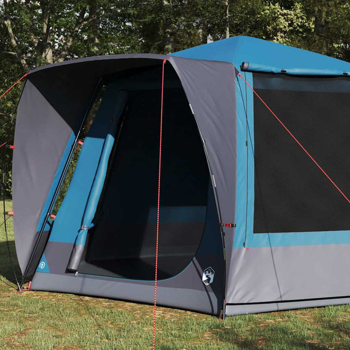 Tenda da campeggio Blu 420 x 420 x 227 cm Poliestere 42001027