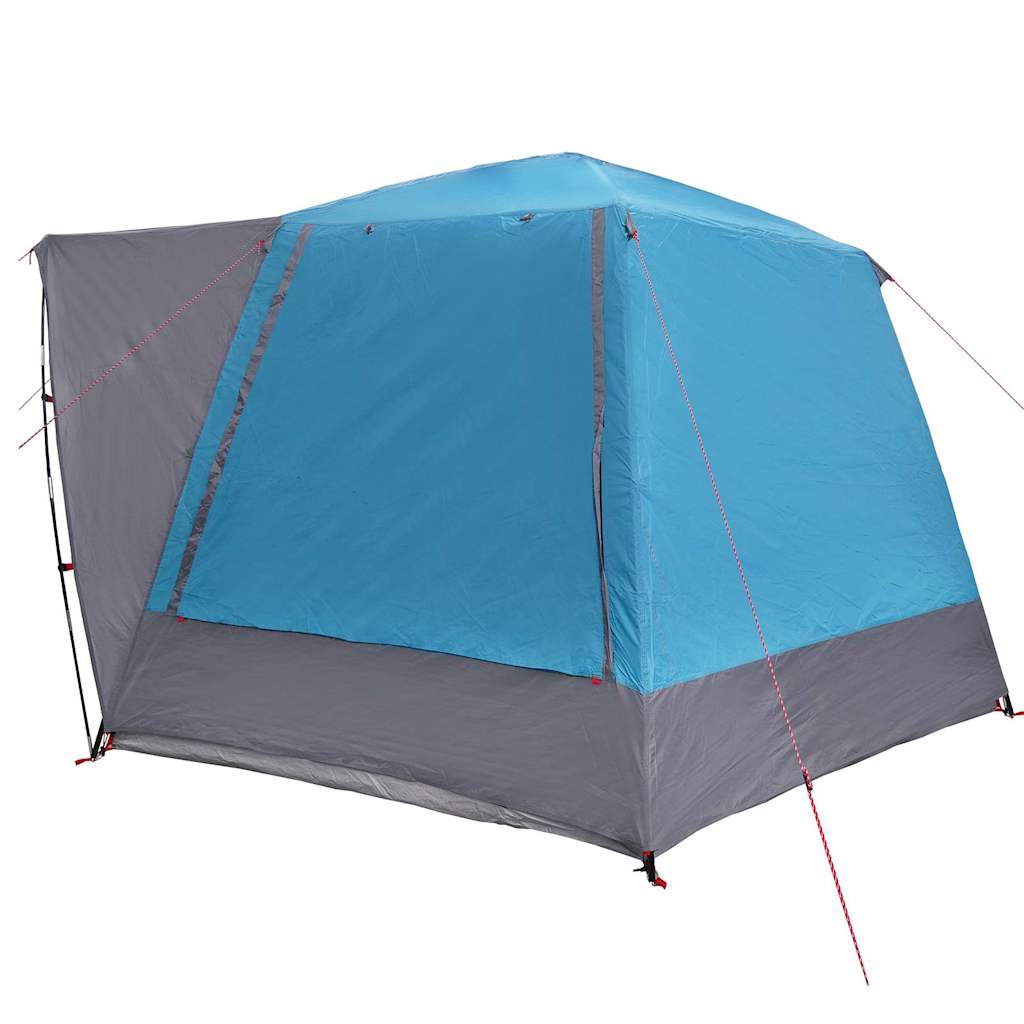 vidaXL Tenda da campeggio Blu 420 x 420 x 227 cm Poliestere