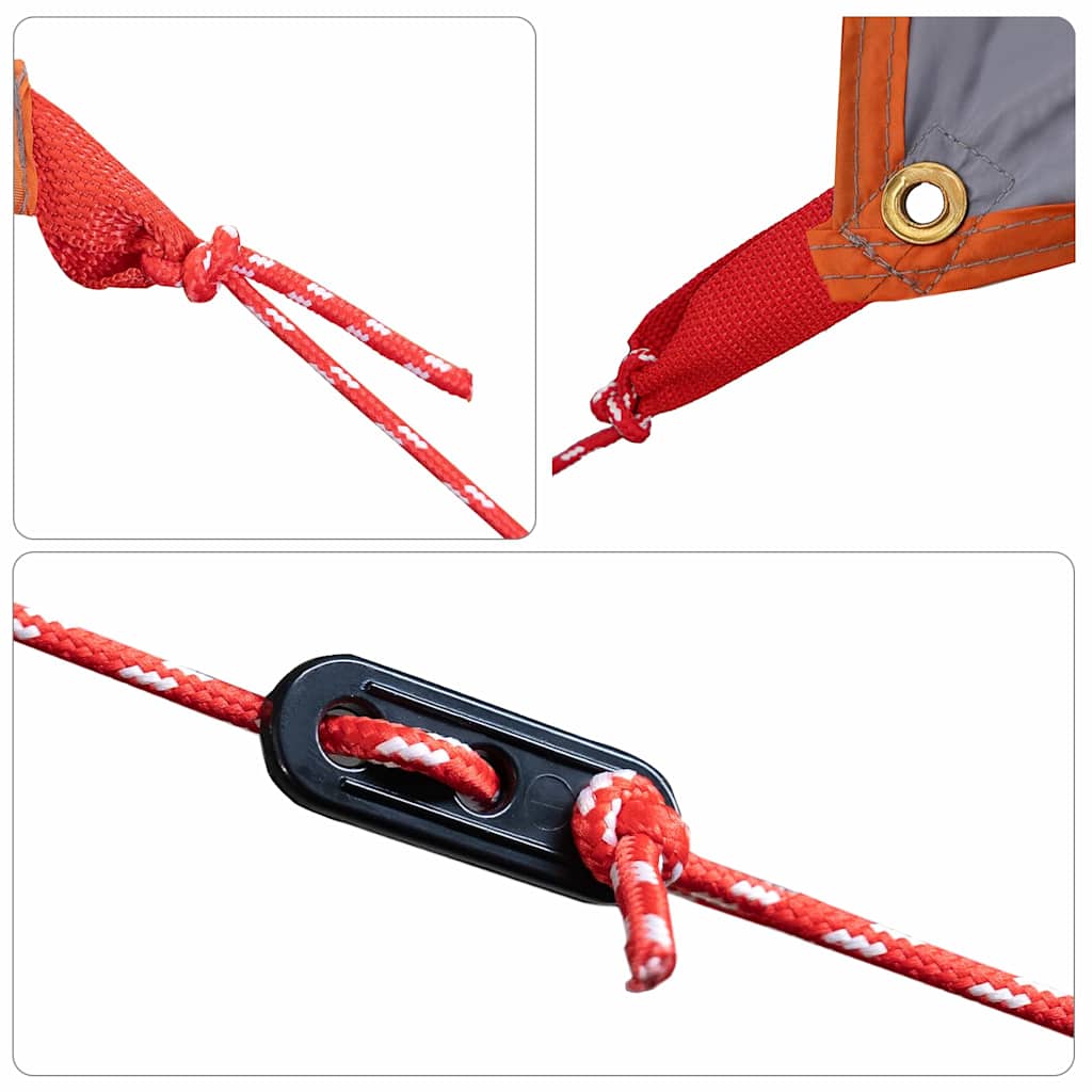 Tarp resistente all'acqua Grigio e arancione 42001034