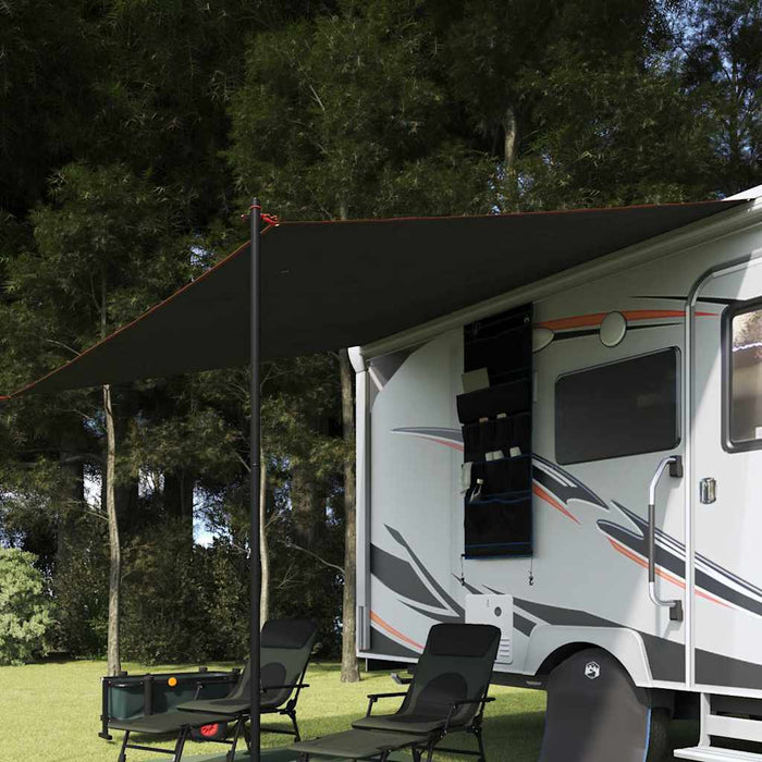 vidaXL Tarp resistente all'acqua Grigio e arancione