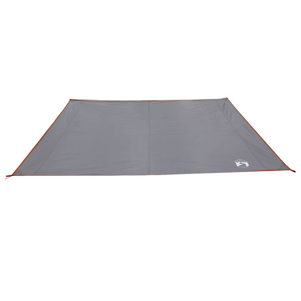 vidaXL Tarp resistente all'acqua Grigio e arancione