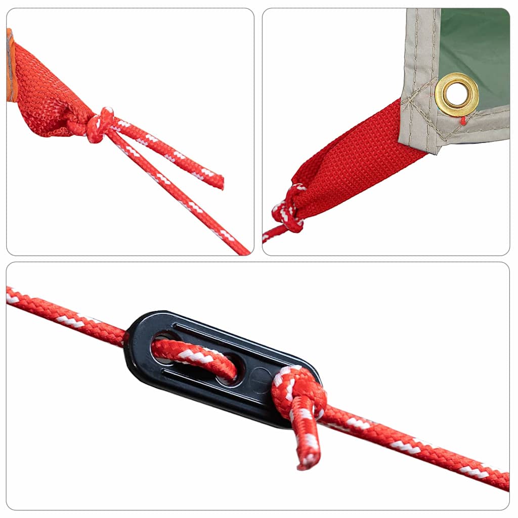 Tarp resistente all'acqua Verde 42001035