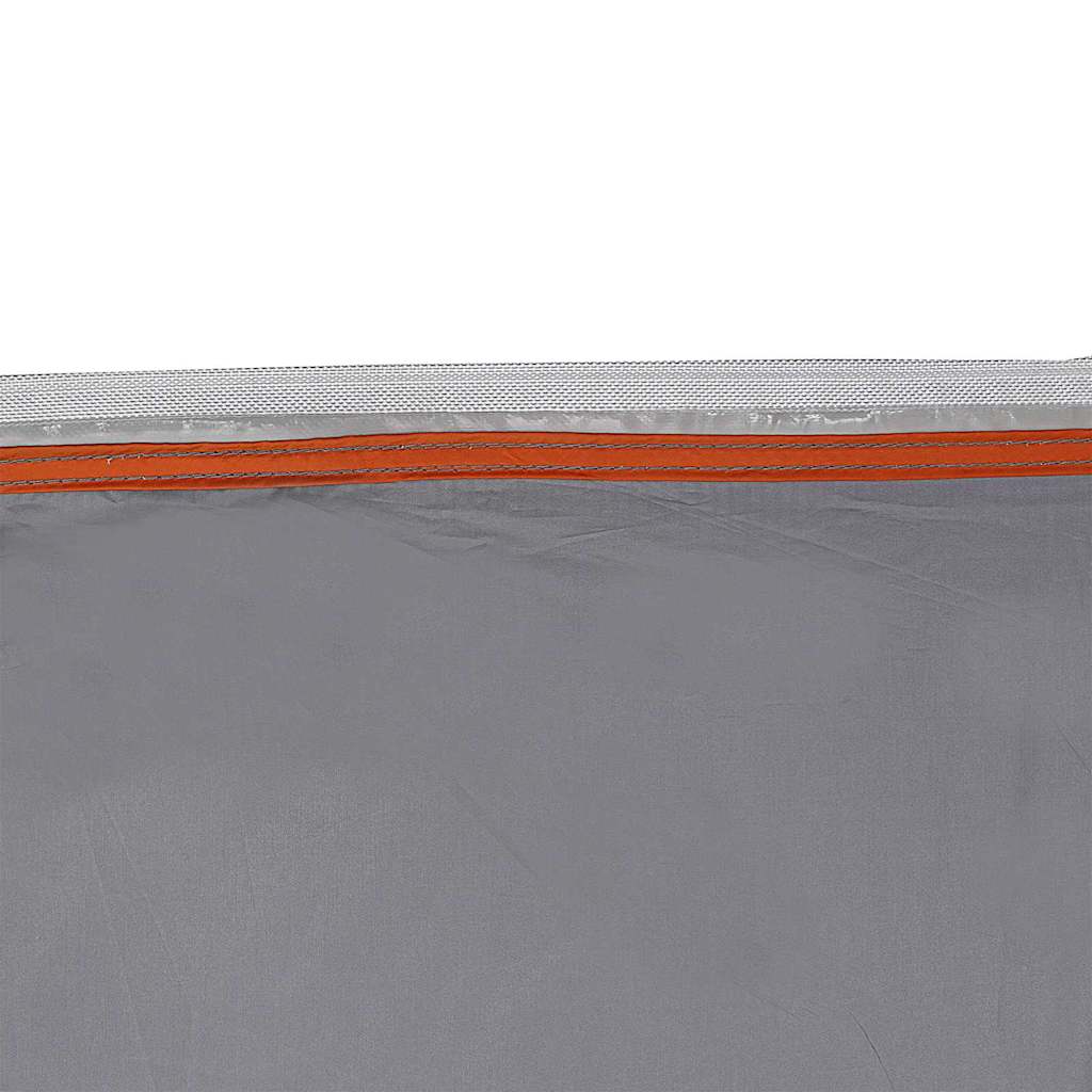 vidaXL Tarp resistente all'acqua Grigio e arancione