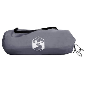 vidaXL Tarp resistente all'acqua Grigio e arancione