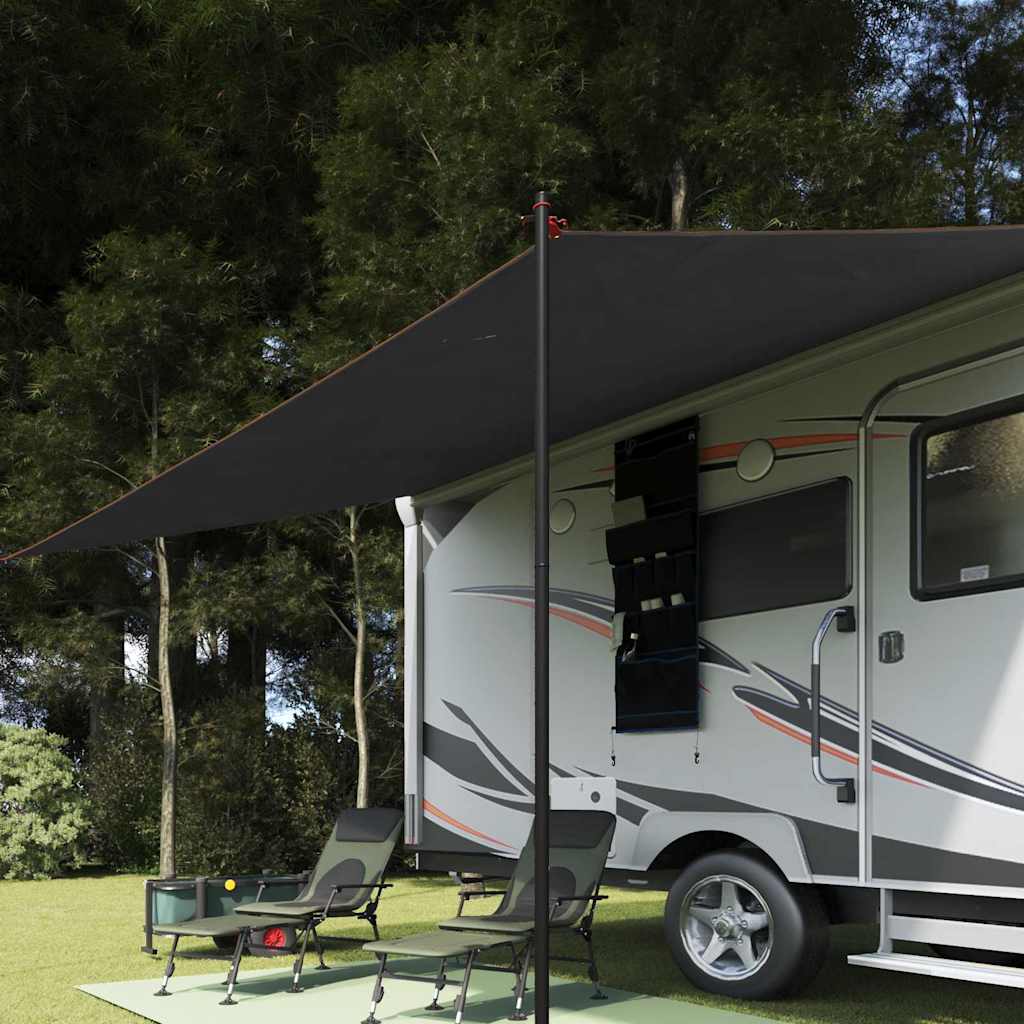 vidaXL Tarp resistente all'acqua Grigio e arancione