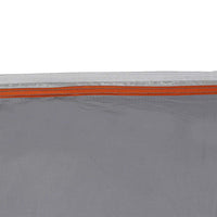 vidaXL Tenda con tetto Altro Grigio e arancione 190 x 150 x 185 cm