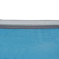 vidaXL Tenda con tetto Altro Blu e Nero 285 x 255 x 245 cm Poliestere