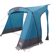 vidaXL Tenda con tetto Altro Blu e Nero 285 x 255 x 245 cm Poliestere