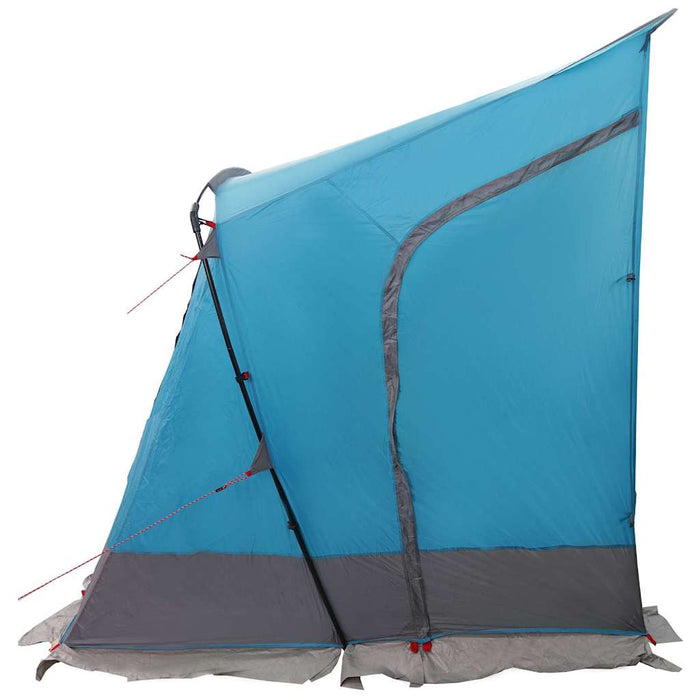 vidaXL Tenda con tetto Altro Blu e Nero 285 x 255 x 245 cm Poliestere