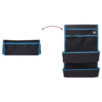 vidaXL Sacchetto di stoccaggio Grigio 66 x 40 cm Oxford