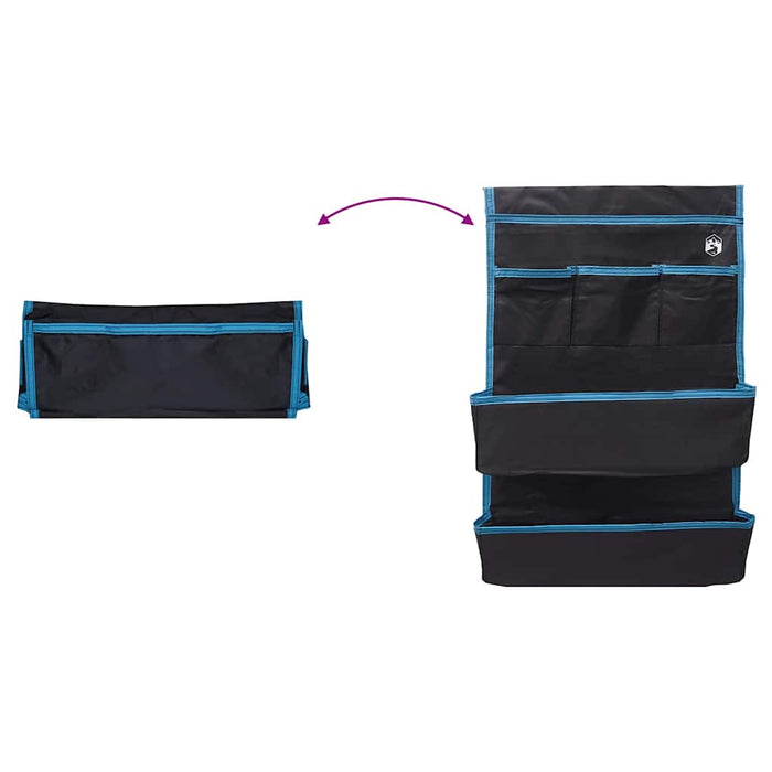 vidaXL Sacchetto di stoccaggio Grigio 66 x 40 cm Oxford