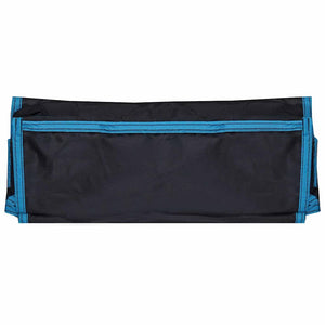 vidaXL Sacchetto di stoccaggio Nero, Blu 91 x 47.5 cm Oxford