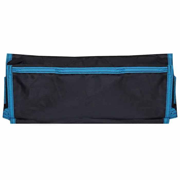 vidaXL Sacchetto di stoccaggio Nero, Blu 91 x 47.5 cm Oxford